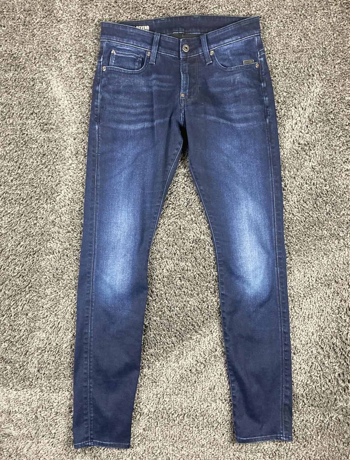 G-Star Raw Men's Revend Super Slim Jeans Denim Blue Size 29x32
