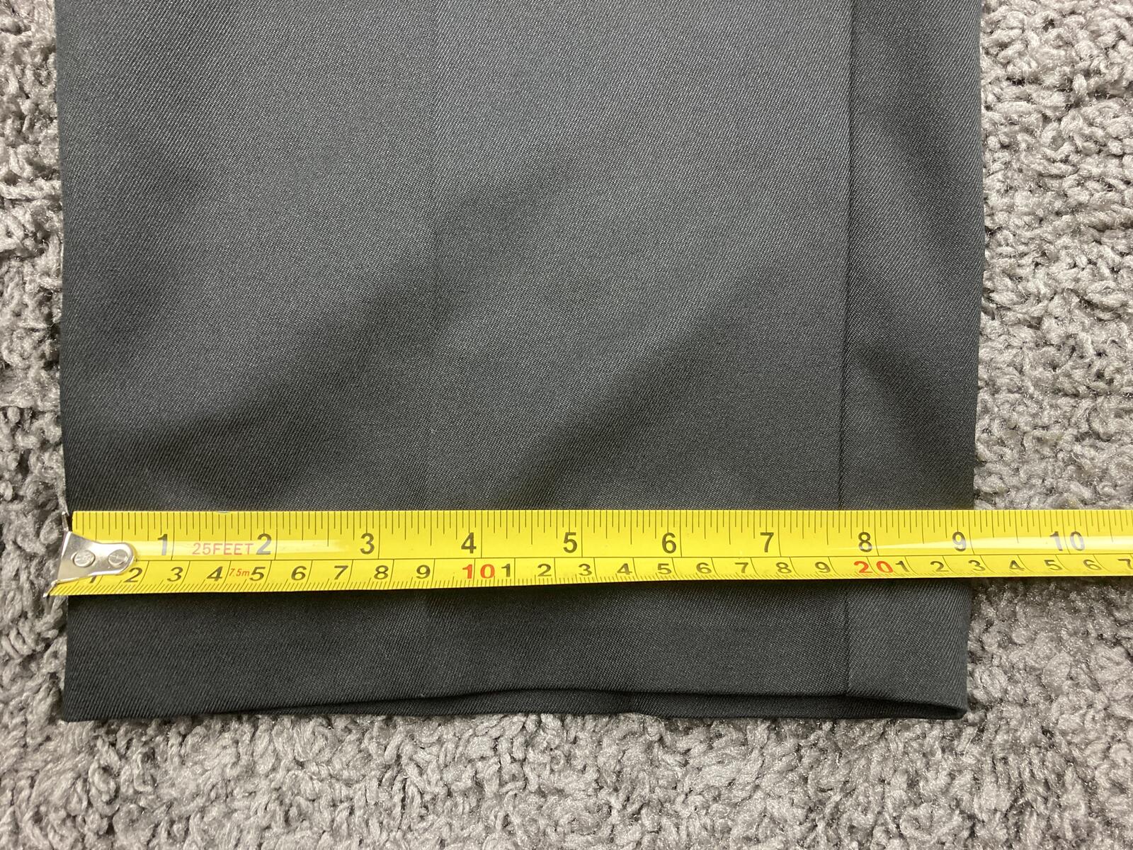 Oak Hill Dress Pants Men's Black Comfort Stretch Waist Big Tall Sz 48x32