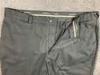 Oak Hill Dress Pants Men's Black Comfort Stretch Waist Big Tall Sz 48x32