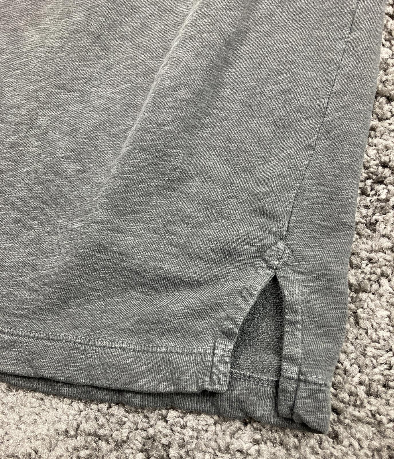 James Perse Standard gray drawstring knit skirt women Size 3 (10-12) Large