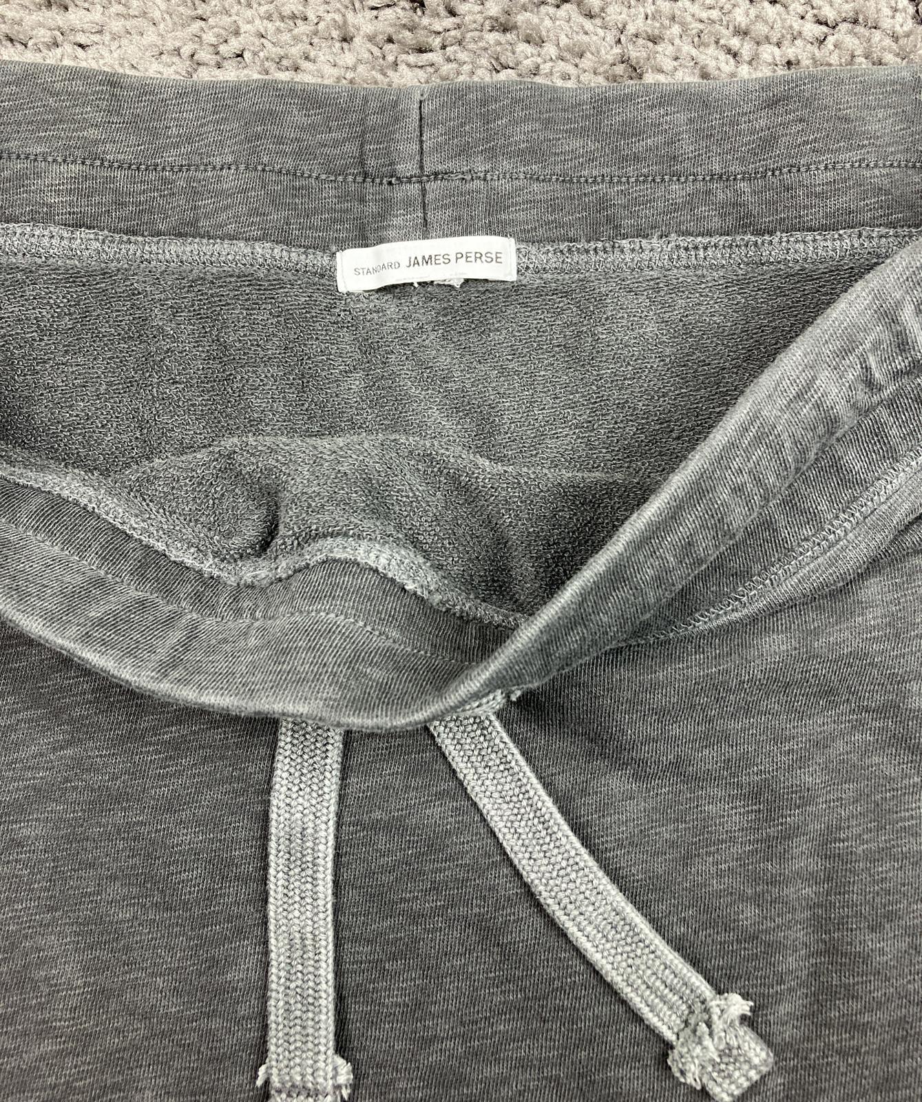 James Perse Standard gray drawstring knit skirt women Size 3 (10-12) Large