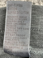 James Perse Standard gray drawstring knit skirt women Size 3 (10-12) Large