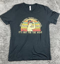 Bone Marrow Transplant Warrior V-Neck Shirt XL Retro Rosie the Riveter Black
