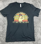 Bone Marrow Transplant Warrior V-Neck Shirt XL Retro Rosie the Riveter Black