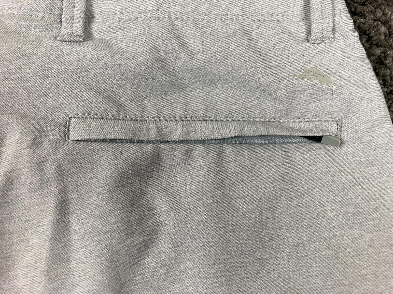 Tommy Bahama On Par Island Zone Men's Shorts 8" Golf Light Grey Size 32