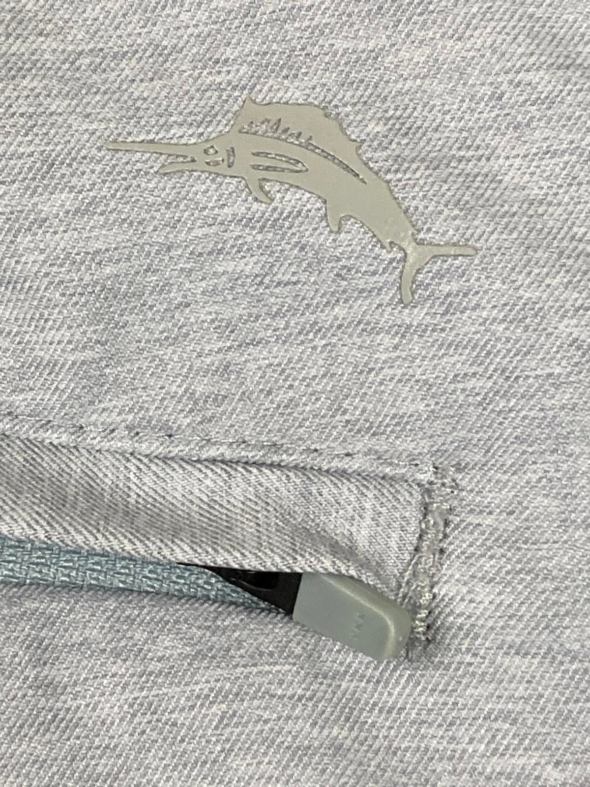 Tommy Bahama On Par Island Zone Men's Shorts 8" Golf Light Grey Size 32