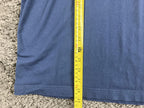 Hurley T Shirt Mens Blue Icon Slash Tee Short Sleeve Skate Surf Crew Neck Sz XL