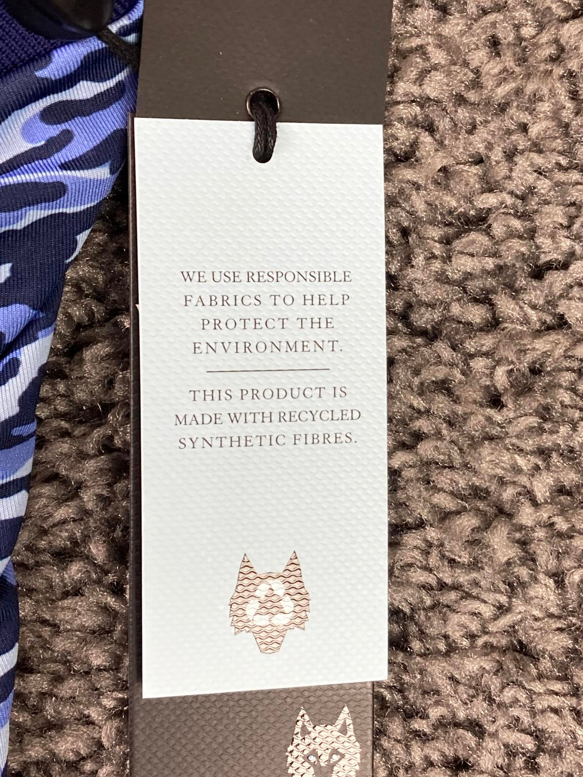 Greyson Polo Shirt La Costa Logo Mens Size L Wolf Blue Camo NWT