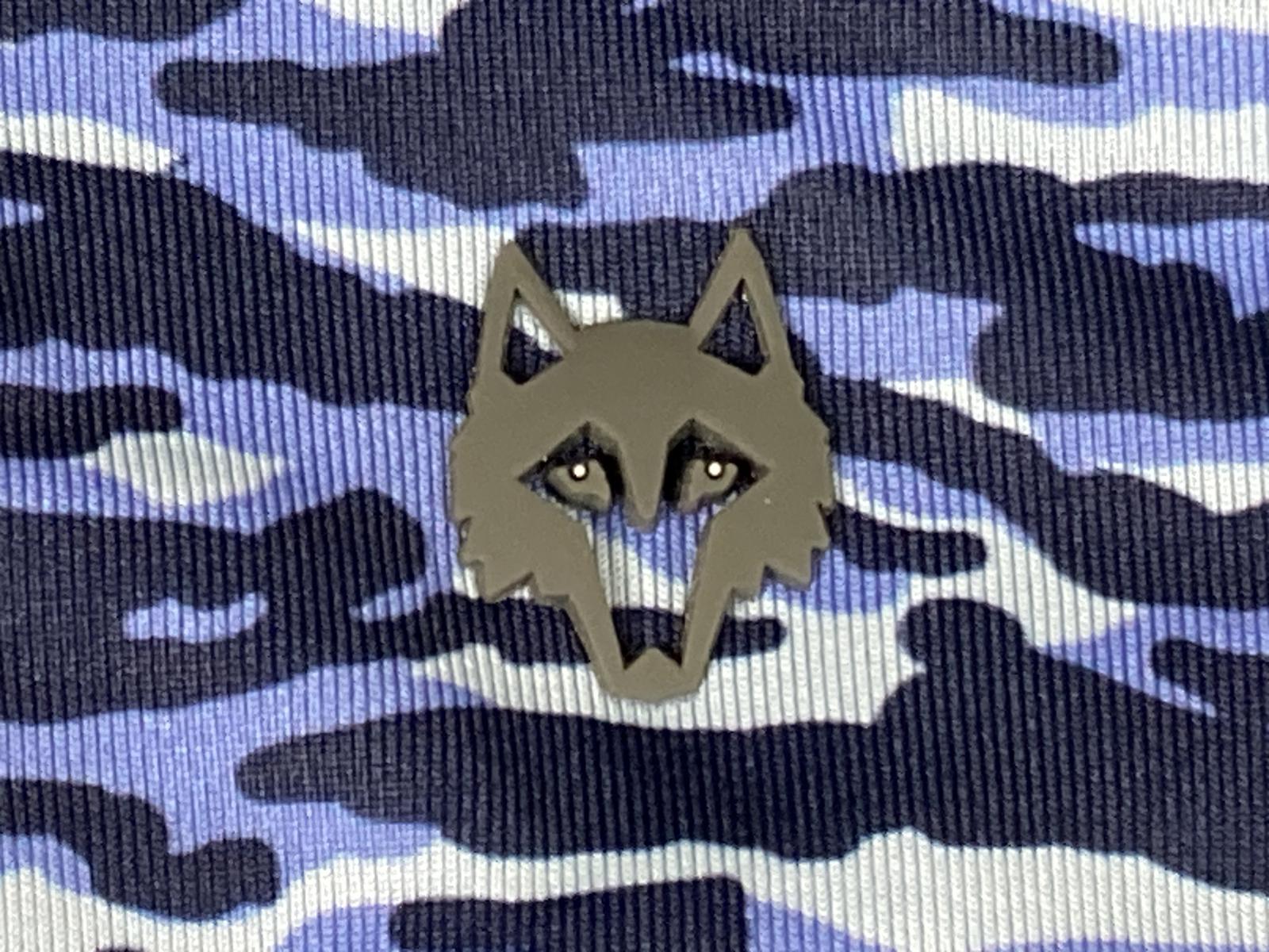 Greyson Polo Shirt La Costa Logo Mens Size L Wolf Blue Camo NWT