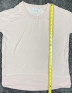 Athleta Coaster Luxe Sweatshirt Womens Blush Pink Size S