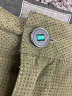 Linksoul Boardwalker Golf Shorts Men Size 38 Olive Green Stretch Knit Comfort