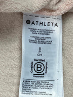 Athleta Coaster Luxe Sweatshirt Womens Blush Pink Size S