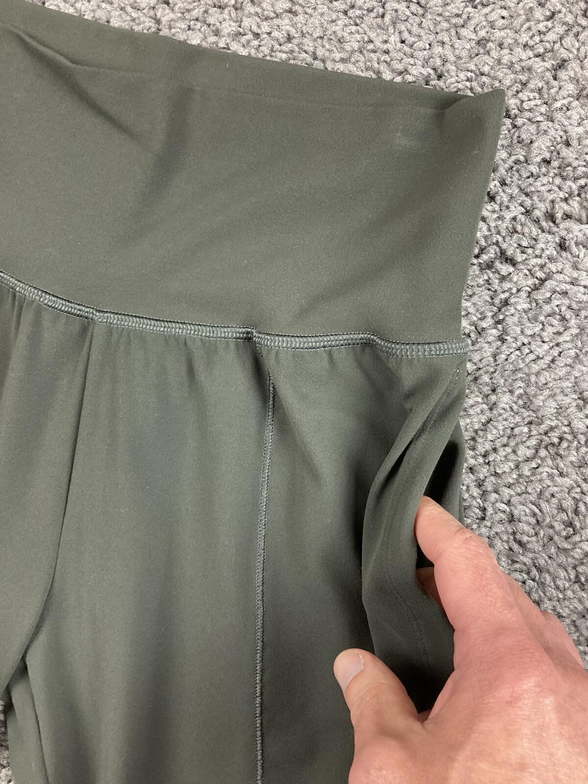 Athleta Salutation Jogger Powervita Pants Green Gym Yoga XSP XS Petite