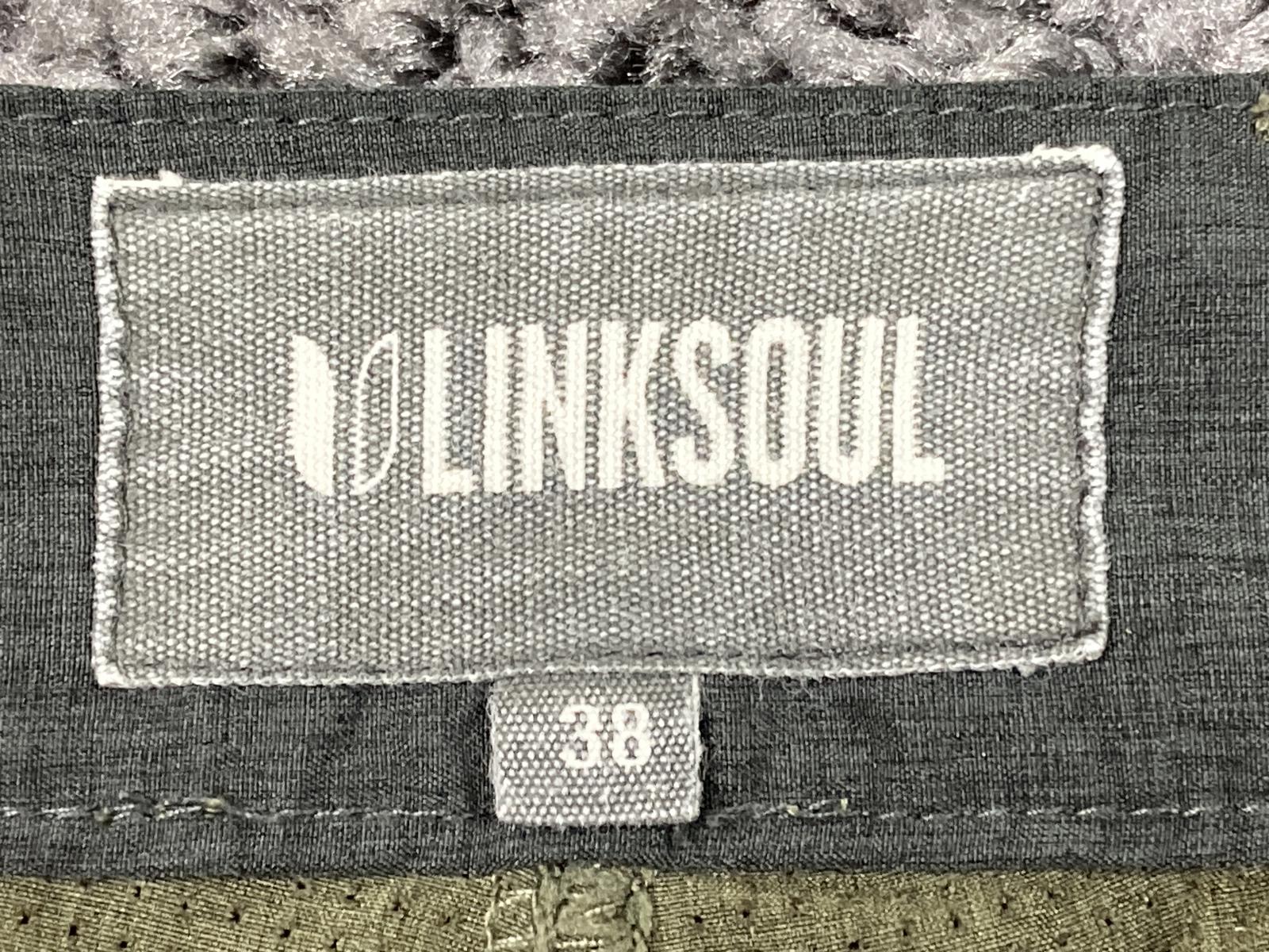 Linksoul Boardwalker Golf Shorts Men Size 38 Olive Green Stretch Knit Comfort