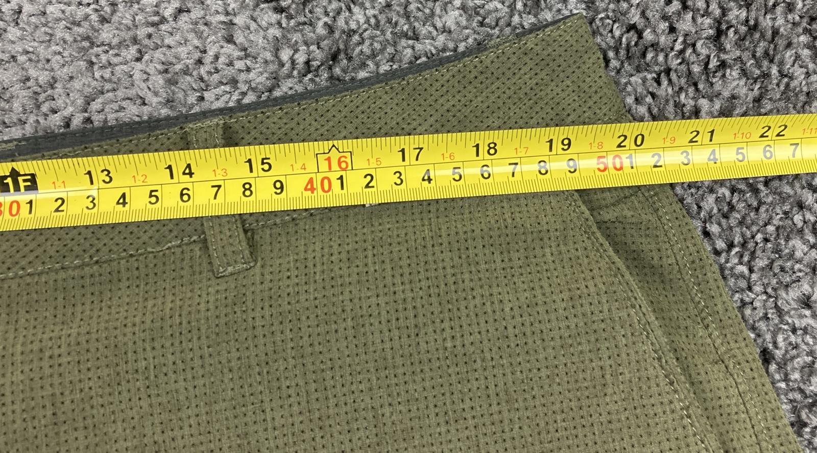 Linksoul Boardwalker Golf Shorts Men Size 38 Olive Green Stretch Knit Comfort