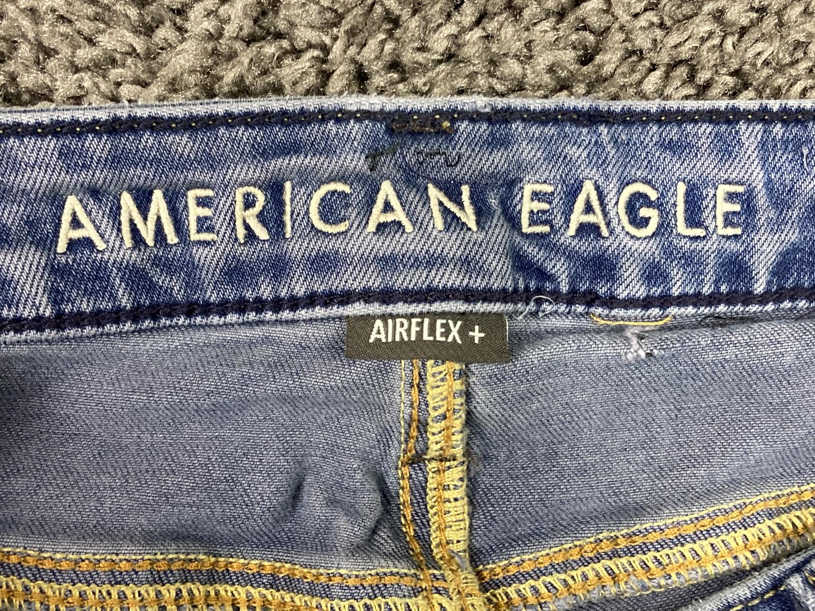 American Eagle Jeans AirFlex+ Original Bootcut Mens Light Wash Blue Size 29x25