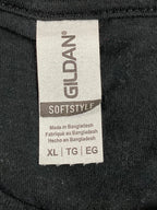 Gildan Chevrolet EV Logo T-Shirt Men’s Sz XL Black Blue White Graphic SoftStyle