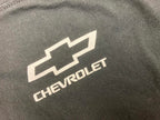 Gildan Chevrolet EV Logo T-Shirt Men’s Sz XL Black Blue White Graphic SoftStyle