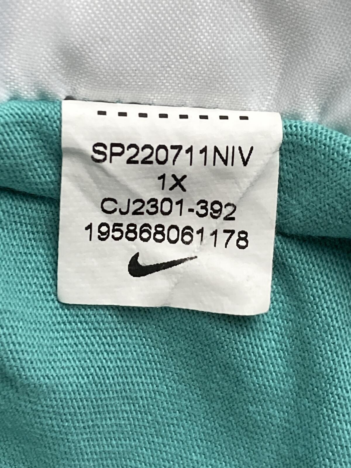 Nike Sportswear Essential Womens Teal Futura Logo T-Shirt Plus Size 1X