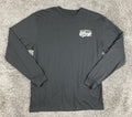 Gas Monkey Garage T-Shirt Mens Black Long Sleeve Hot Rod Shop Graphic Dallas L