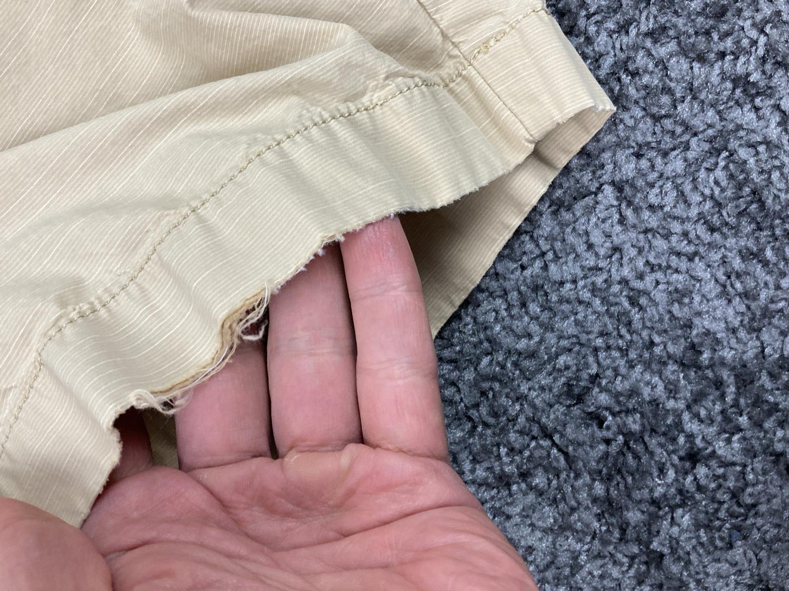 Tommy Hilfiger Chino Shorts Men Size 32 Beige Tan Lightweight Cotton Casual