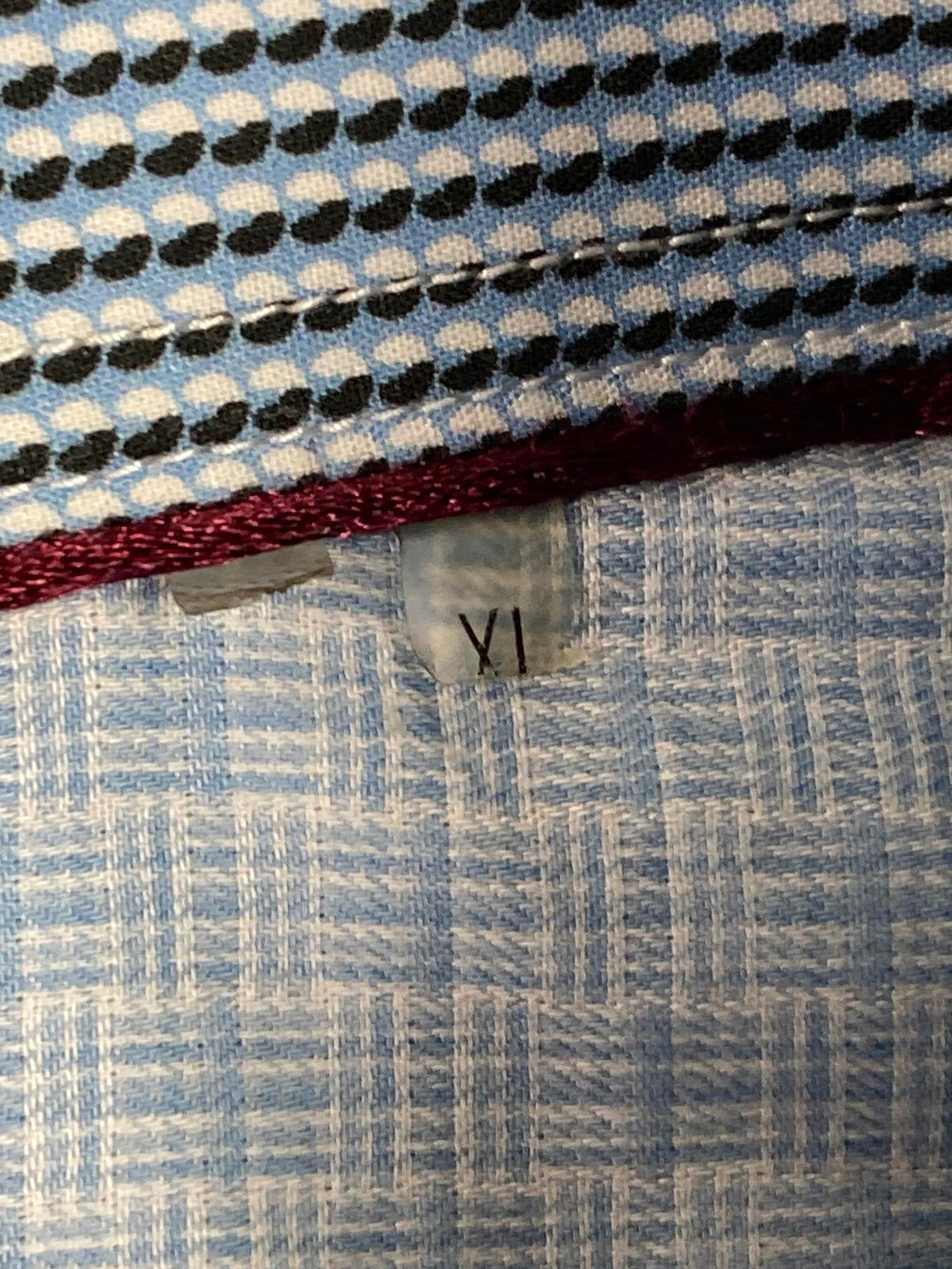 Bugatchi Dress Shirt Shaped Fit Mens Light Blue Size XL