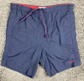 Weekender Swim Trunks Men's Sz S Navy Blue Nylon Mesh Board Shorts 7"
