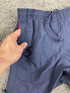 Weekender Swim Trunks Men's Sz S Navy Blue Nylon Mesh Board Shorts 7"