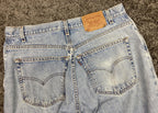Vintage 90s Levis 560 Jeans Mens Sz 36x34 Tapered Leg Loose Fit Light Wash Y2K