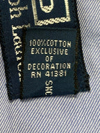 Polo Ralph Lauren Dress Shirt Custom Fit Blue Button-Down Men's Size 17/43