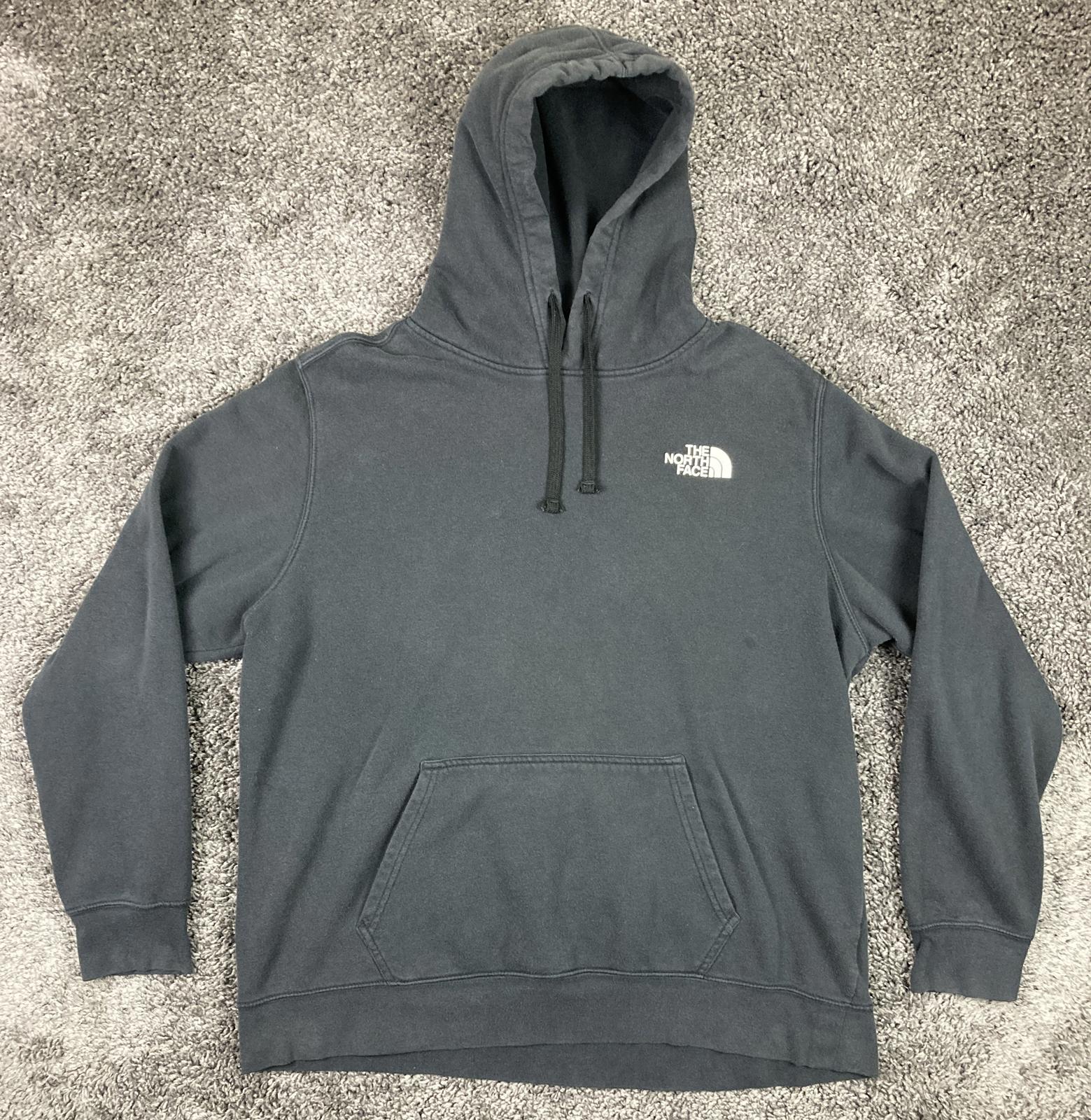 The North Face Fine Alpine Equipment Graphic Black Pullover Hoodie Men's XL