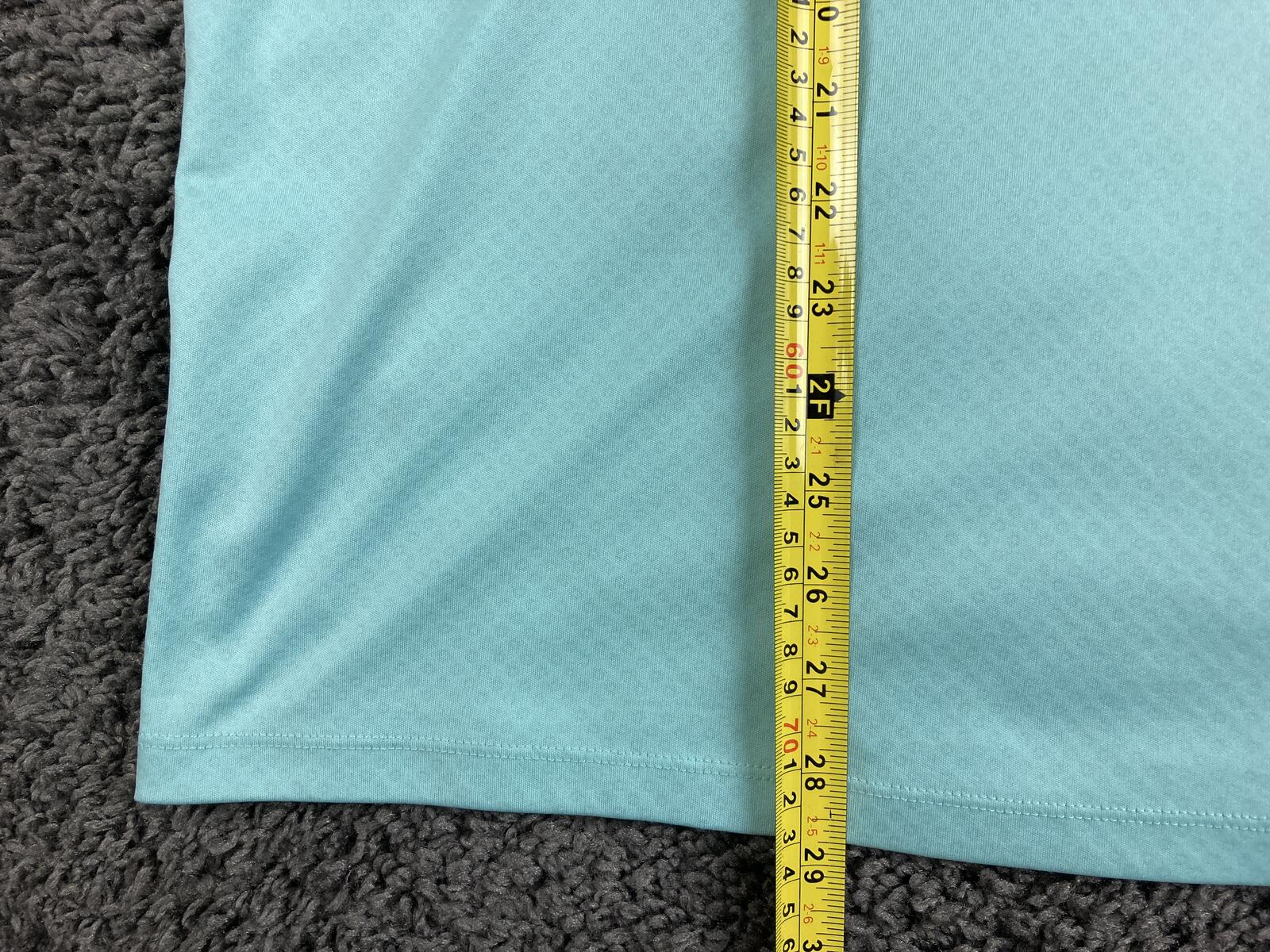 Columbia PFG Omni-Freeze Zero Polo Shirt Mens Aqua Blue Fishing Golf Top Sz XL
