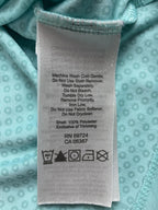 Columbia PFG Omni-Freeze Zero Polo Shirt Mens Aqua Blue Fishing Golf Top Sz XL
