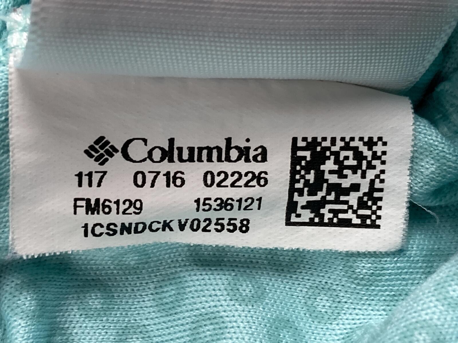 Columbia PFG Omni-Freeze Zero Polo Shirt Mens Aqua Blue Fishing Golf Top Sz XL