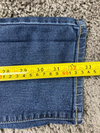 Paige Jeans Peg Straight Womens Blue Stretch Denim Size 27