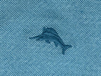 Tommy Bahama Reversible Quarter Zip Pullover Sweatshirt Blue Mens Mint Sz Small