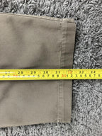 Vintage Bugle Boy Khakis Pants Mens Comfort Fit Tan 100% Pleated Chino Sz 40x32