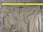Vintage Bugle Boy Khakis Pants Mens Comfort Fit Tan 100% Pleated Chino Sz 40x32