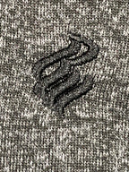 Rocawear Hoodie Jacket Quilted Panels Men's Gray Size S