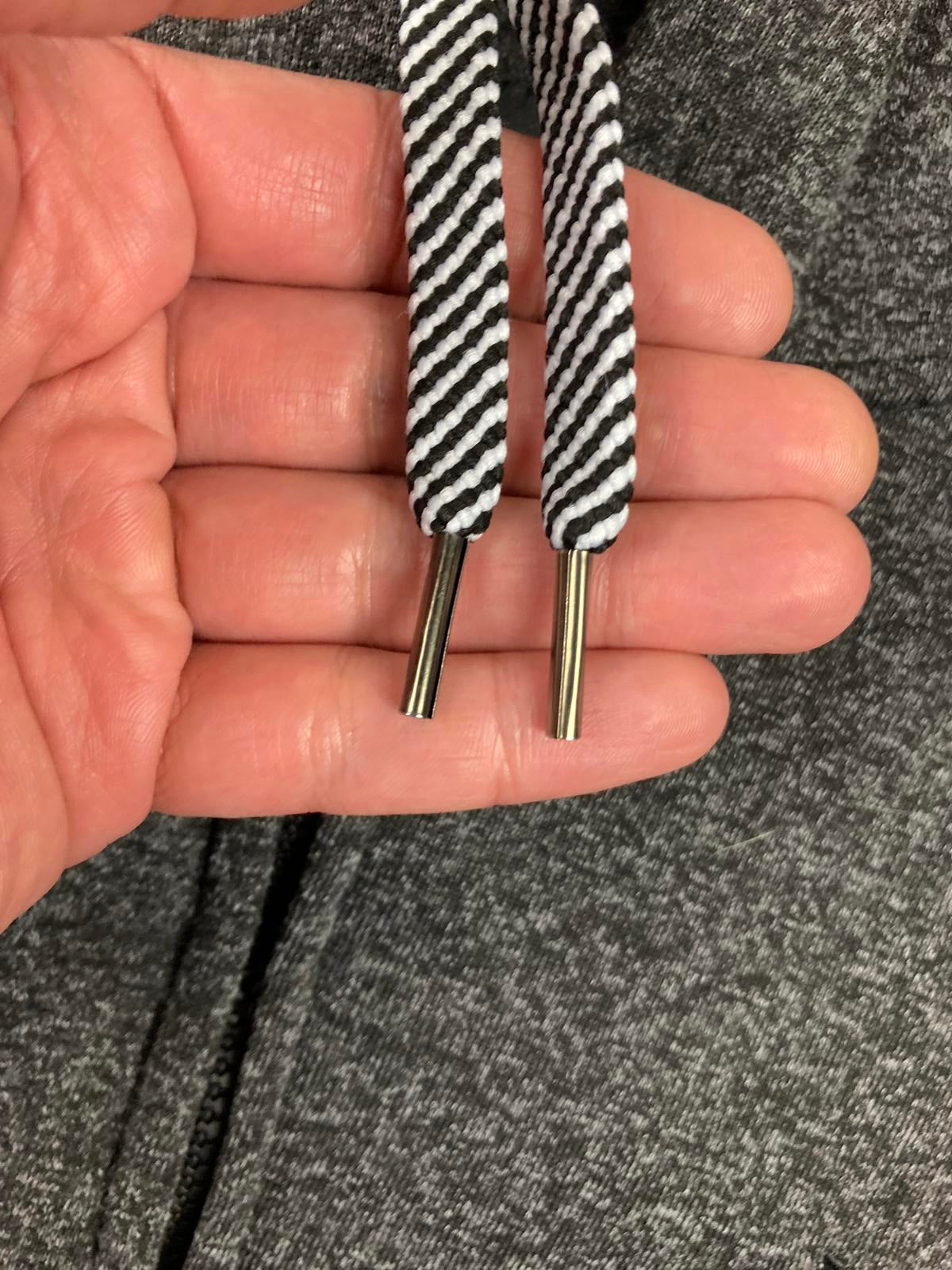 Rocawear Hoodie Jacket Quilted Panels Men's Gray Size S