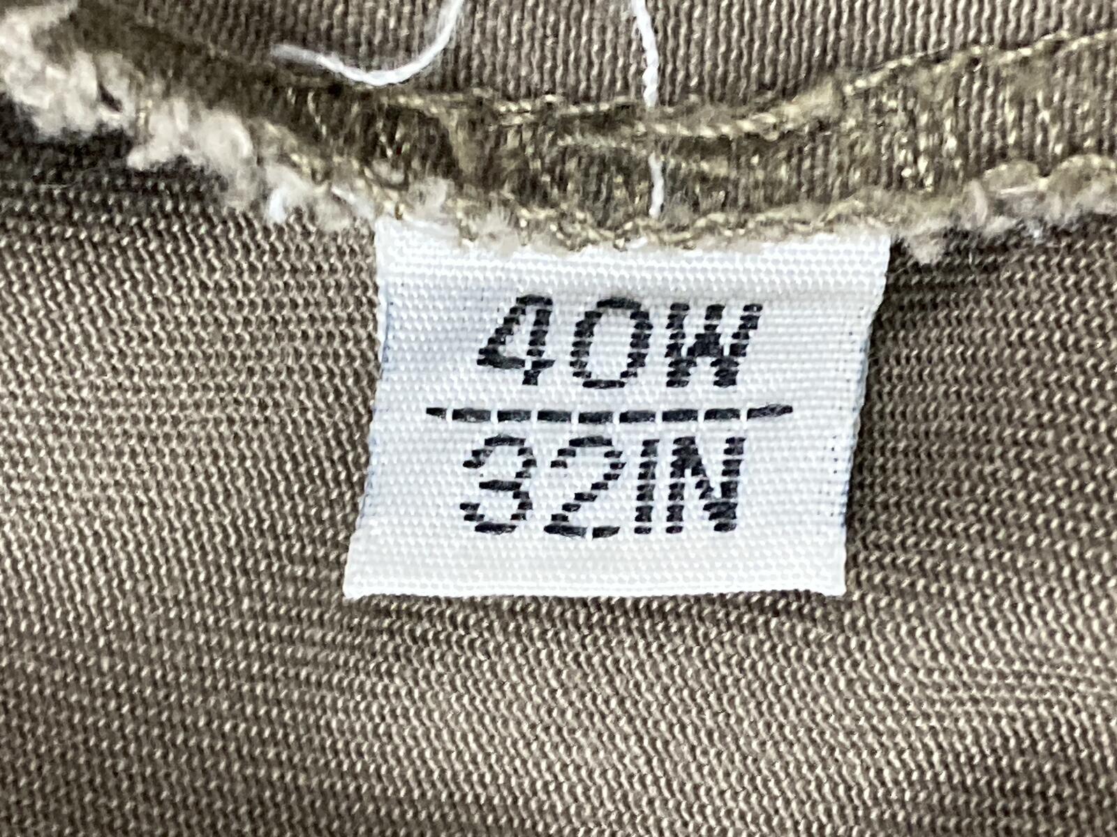 Vintage Bugle Boy Khakis Pants Mens Comfort Fit Tan 100% Pleated Chino Sz 40x32