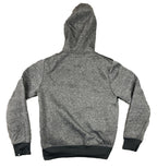 Rocawear Hoodie Jacket Quilted Panels Men's Gray Size S