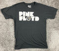 Pink Floyd T-Shirt Men's Black White Graphic The Dark Side of the Moon Size L