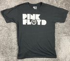 Pink Floyd T-Shirt Men's Black White Graphic The Dark Side of the Moon Size L