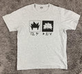 Uniqlo Hunter x Hunter Anime Graphic T Shirt Gray Gon Killua Manga Tee UT Sz XL