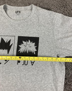 Uniqlo Hunter x Hunter Anime Graphic T Shirt Gray Gon Killua Manga Tee UT Sz XL