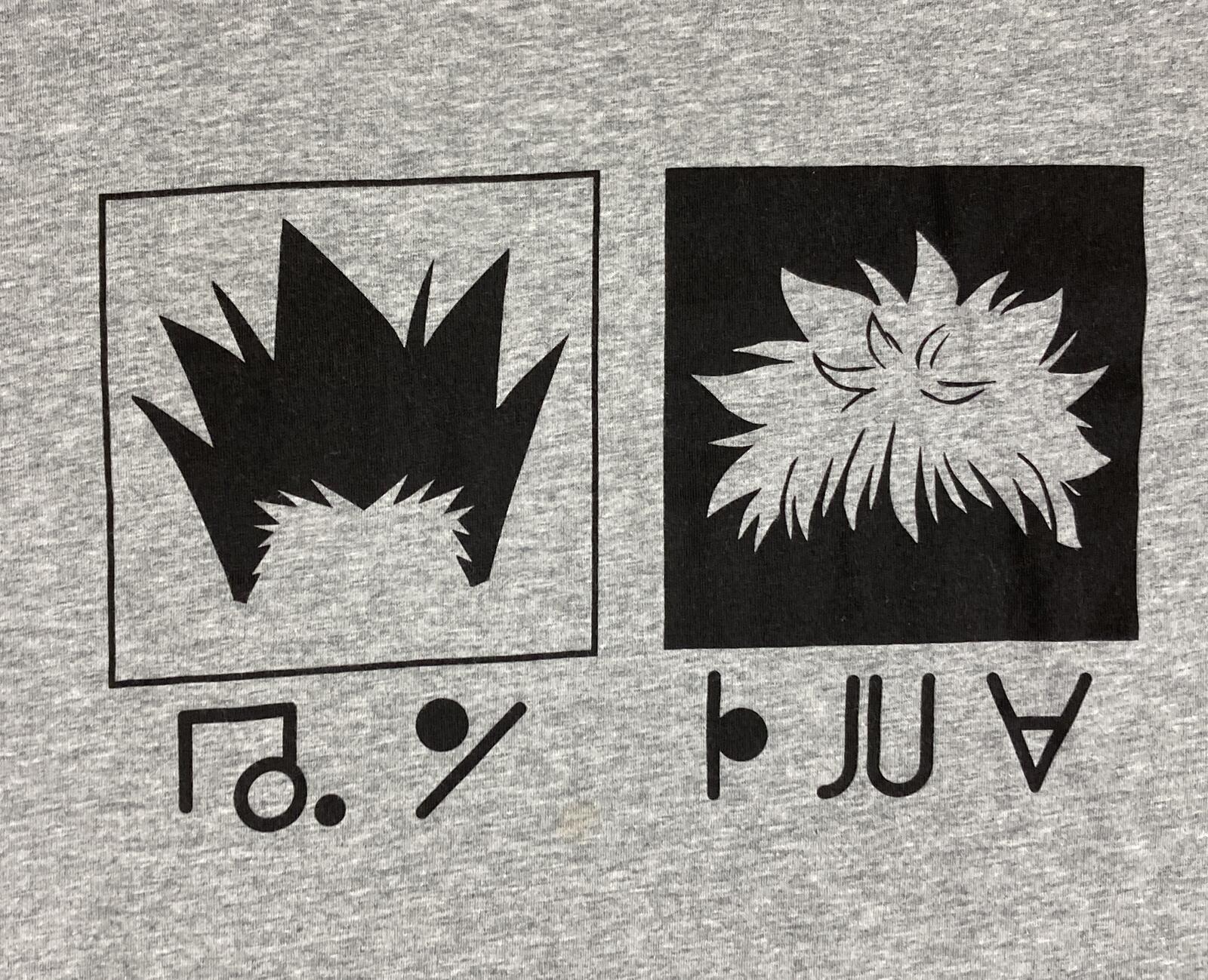 Uniqlo Hunter x Hunter Anime Graphic T Shirt Gray Gon Killua Manga Tee UT Sz XL