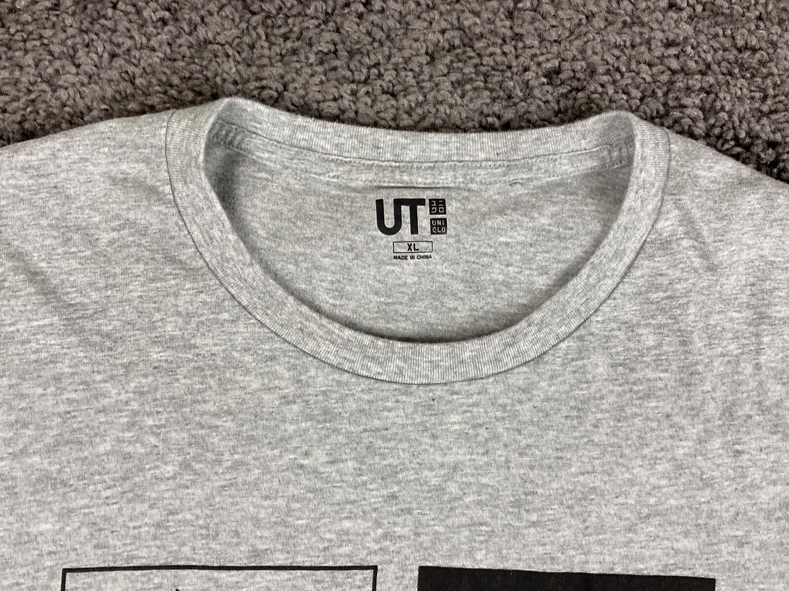 Uniqlo Hunter x Hunter Anime Graphic T Shirt Gray Gon Killua Manga Tee UT Sz XL
