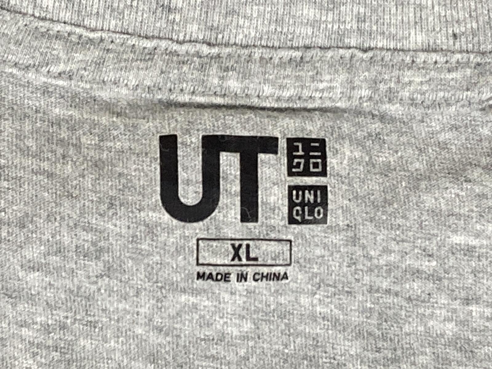 Uniqlo Hunter x Hunter Anime Graphic T Shirt Gray Gon Killua Manga Tee UT Sz XL