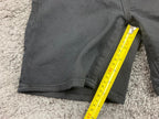 Pilcro and The Letterpress Anthropologie Black Stet Denim Bermuda Shorts 27